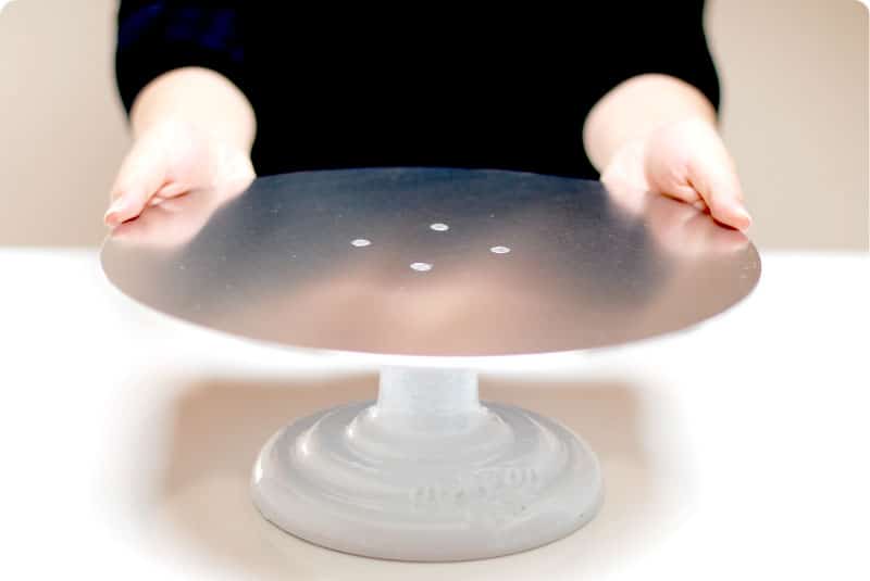 Mi cake Stand de Ateco, para decorar tartas con más facilidad