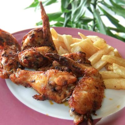 Las alitas de pollo adobadas de Beatriz