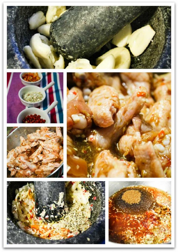 Alitas de pollo al tequila: prepara el aliño y macera las alitas Alitas de pollo al tequila: prepara el aliño y macera las alitas