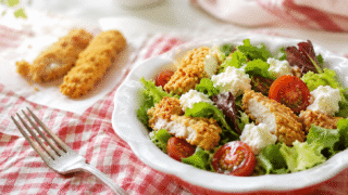 Ensalada de pollo y ricota