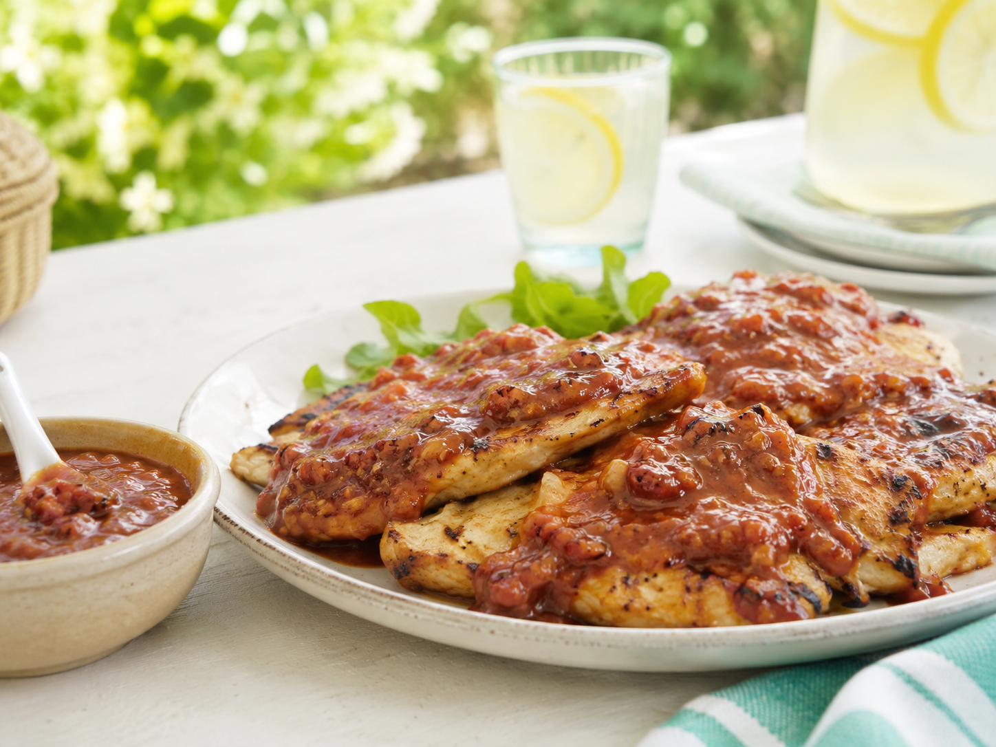 Salsa para carnes a la parrilla 'Yin-Yang'