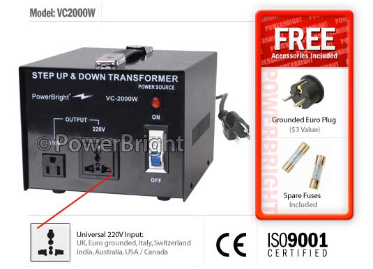 Transformador corriente 110v>220v Transformador corriente 110v>220v