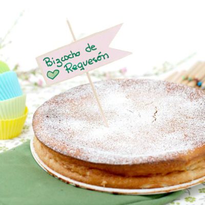 Bizcocho de requesón con Thermomix®