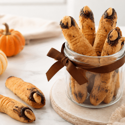 Dedos de bruja para Halloween