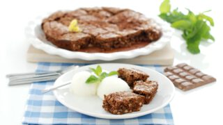 Brownie clásico con Thermomix