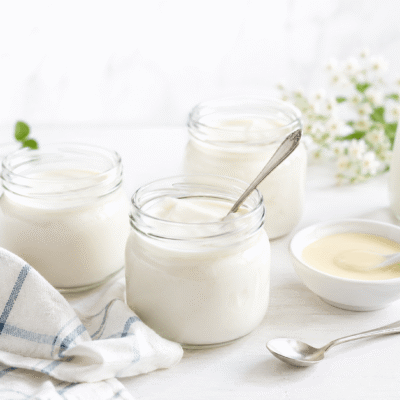 Yogur de leche condensada