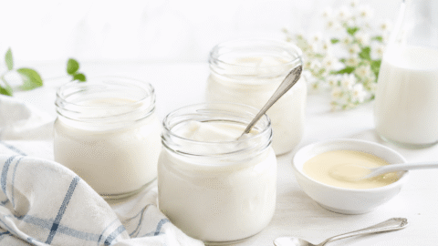 Yogur de leche condensada