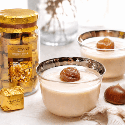 Natillas de castañas