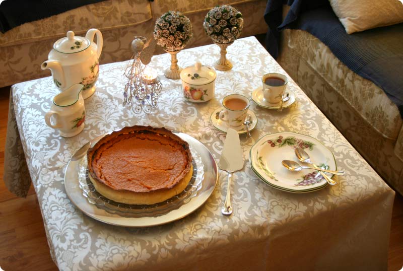 Tarta de calabaza de Mar Muñóz para nuestro reto Navideño con Cooking
