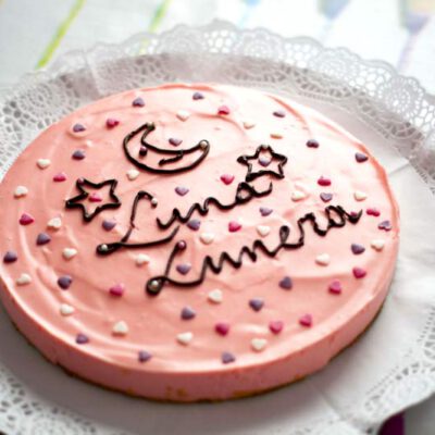 Tarta de piruletas "Luna Lunera" con Thermomix