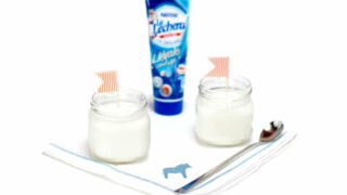 Yogur de leche condensada, hecho con Thermomix