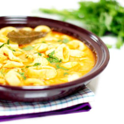 Calamares en salsa de mostaza con Thermomix®