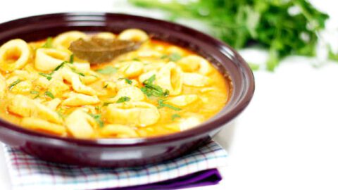 Calamares en salsa de mostaza con Thermomix®