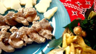 Solomillo iberico en salsa de frutos rojos para Navidad con Thermomix