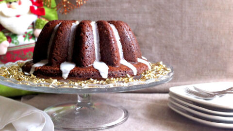 Bunt cake de vino especiado para Navidad con Thermomix