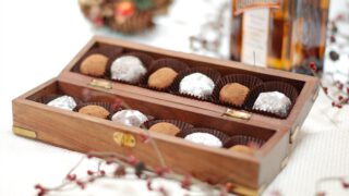 Trufas de chocolate al Cointreau