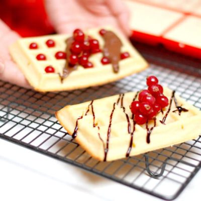 Gofres al horno con Thermomix