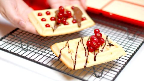 Gofres al horno con Thermomix