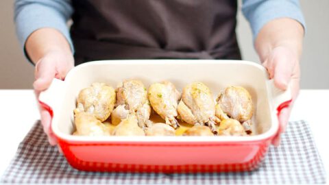 Pollo al ajillo de la Sefa sin Thermomix