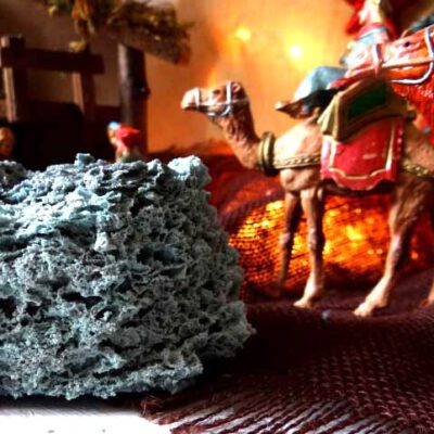 Carbón de Reyes Magos casero