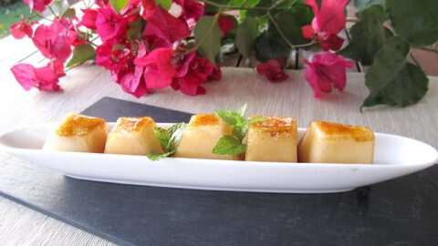 Melón con mojito