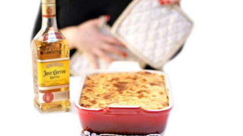 Deliciosa lasaña mexicana con un toque de Tequila con Thermomix®