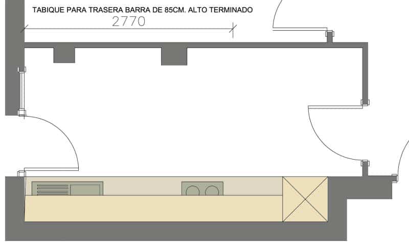 Así era la cocina antes de la reforma