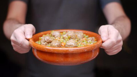 Albóndigas caseras en salsa