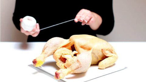 Cómo atar un pollo, paso a paso
