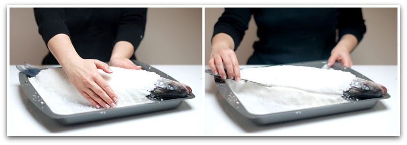 Marca todo el perímetro con un cuchillo para abrir la costra facilmente