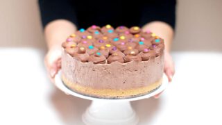 Tarta helada de chocolate