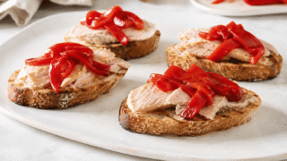 Tosta de ventresca