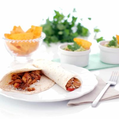 Fajitas de pollo fáciles