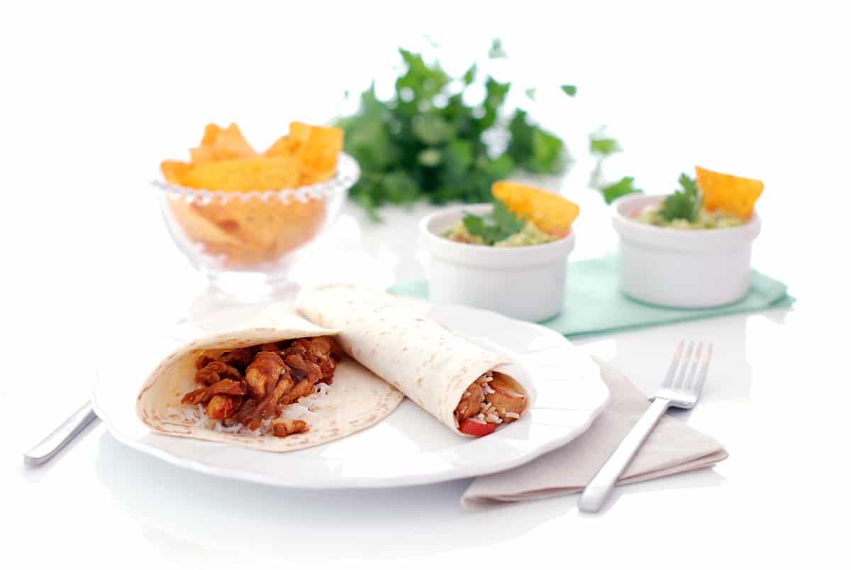 Fajitas de pollo fáciles