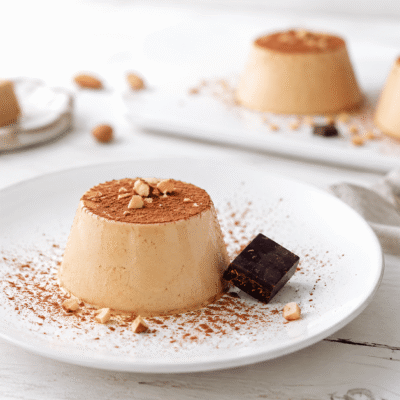 Pannacotta de turrón de Jijona