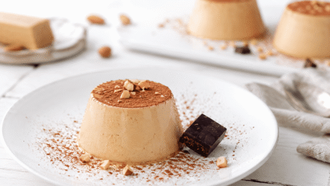 Pannacotta de turrón de Jijona