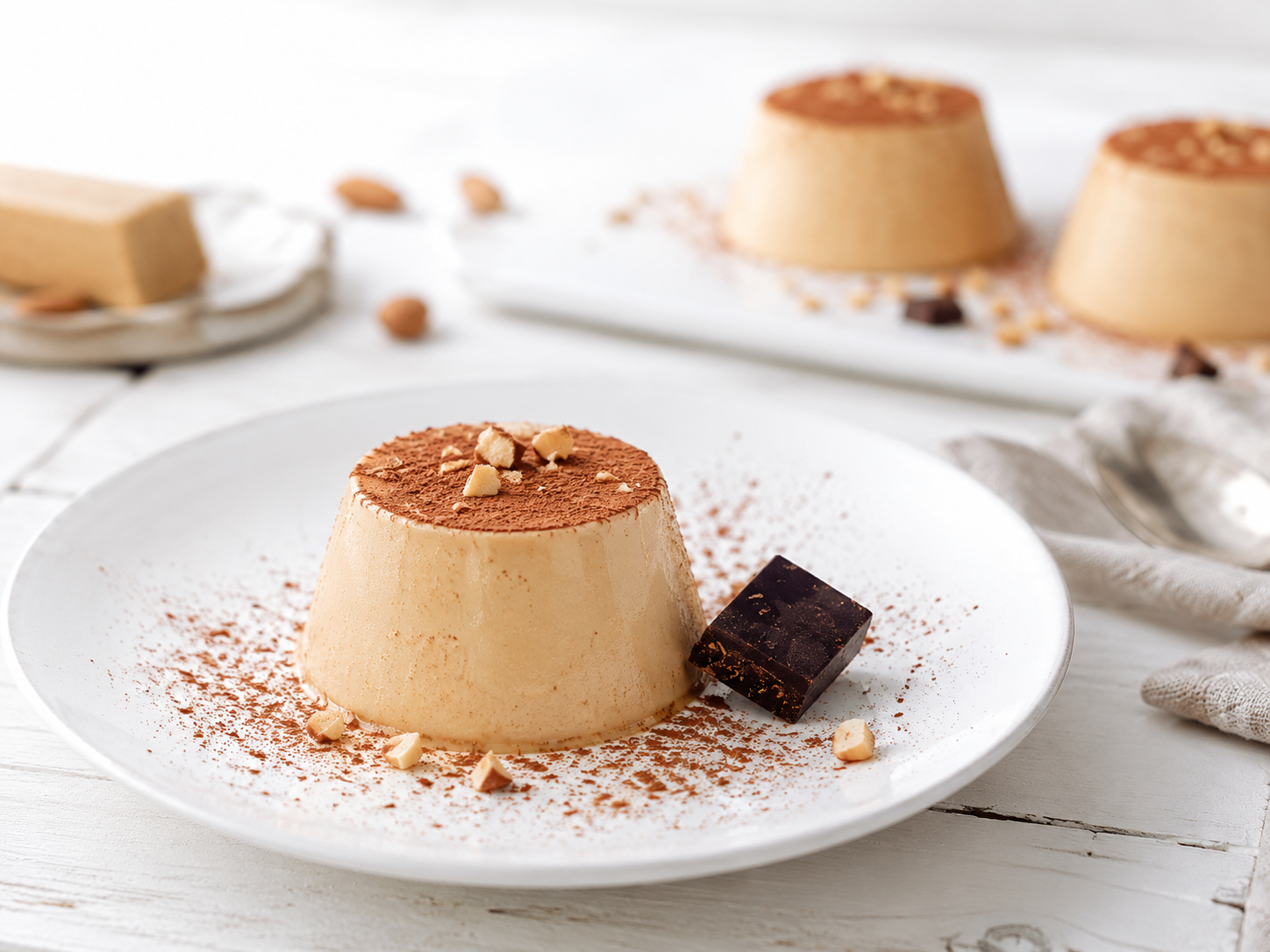 Pannacotta de turrón de Jijona