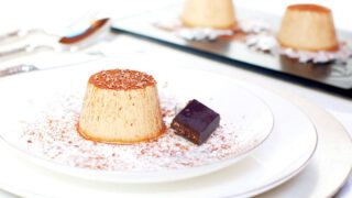 Pannacotta de turrón de Jijona