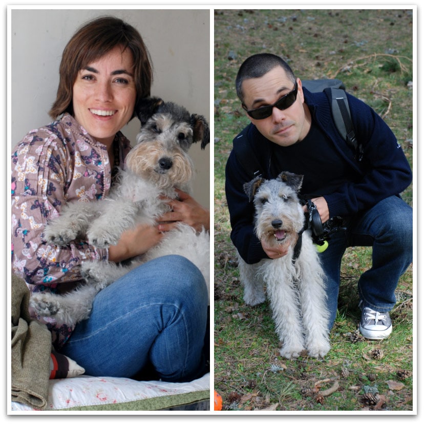 Con el mejor perro del mundo