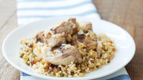 La paella de Tejero, con pollo