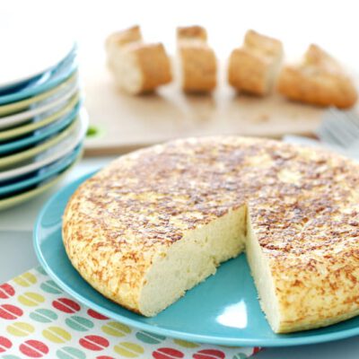 Tortilla de coliflor