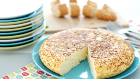 Tortilla de coliflor