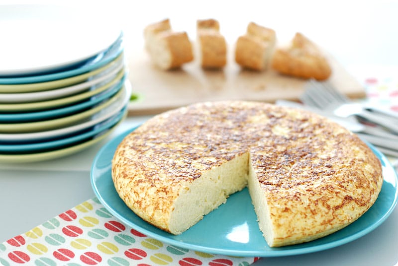Tortilla de coliflor Tortilla de coliflor
