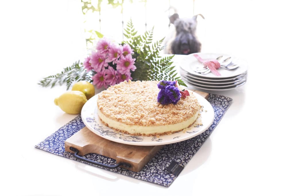 Tarta de limón sin horno Tarta de limón sin horno