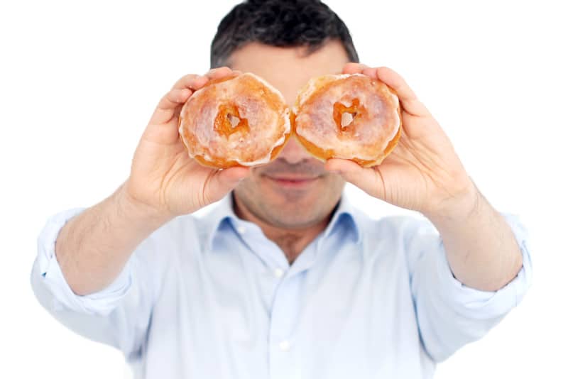 Donuts caseros con glasa