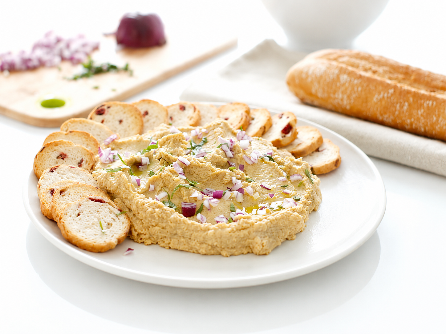 Hummus de lentejas con Thermomix