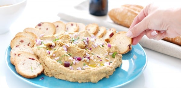 Hummus de lentejas Hummus de lentejas