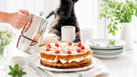 Tarta de masa Brick