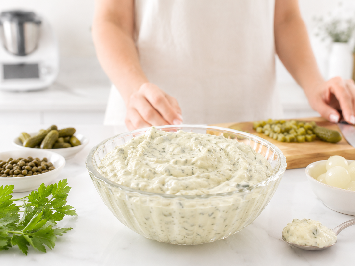 Salsa Tártara con y sin Thermomix®