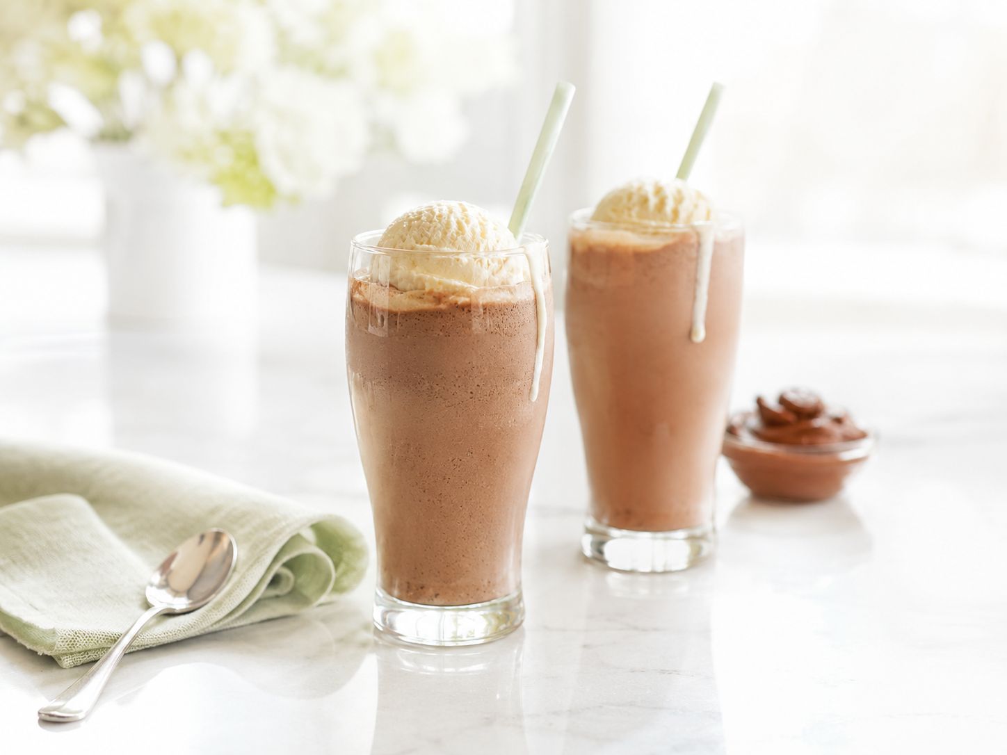 Batido de Nutella Milkshakes